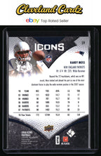 2008 Upper Deck Icons #59 Randy Moss
