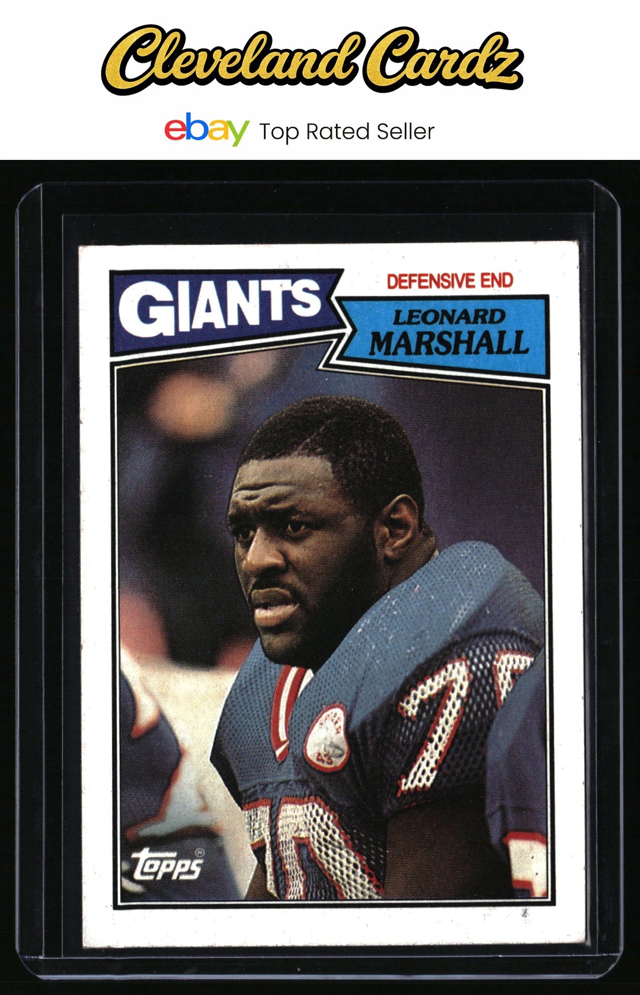 1987 Topps #23 Leonard Marshall