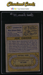 1974 Topps #191 Joe Owens RC