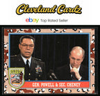 1991 Topps Desert Storm #158 Gen. Powell & Sec. Cheney