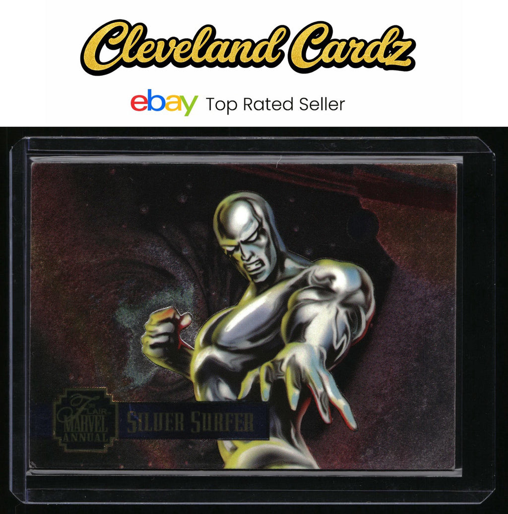 1995 Flair Marvel Annual #2 Silver Surfer PowerBlast