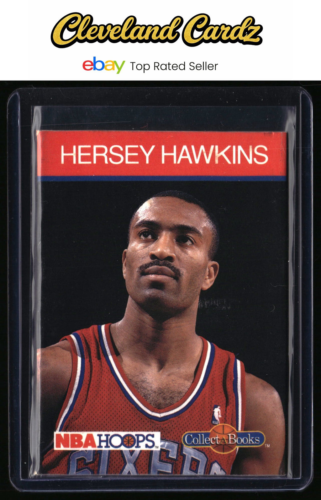 1990-91 Hoops CollectABooks #28 Hersey Hawkins