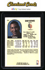 1989-90 Hoops #111 Sam Bowie