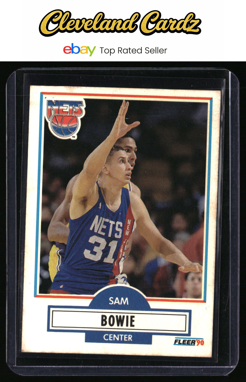 1990-91 Fleer #118 Sam Bowie