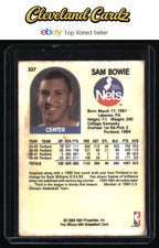 1989-90 Hoops #337 Sam Bowie