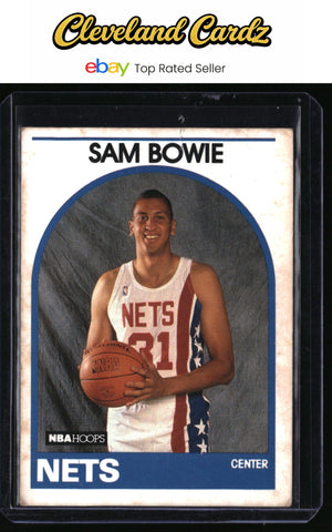 1989-90 Hoops #337 Sam Bowie