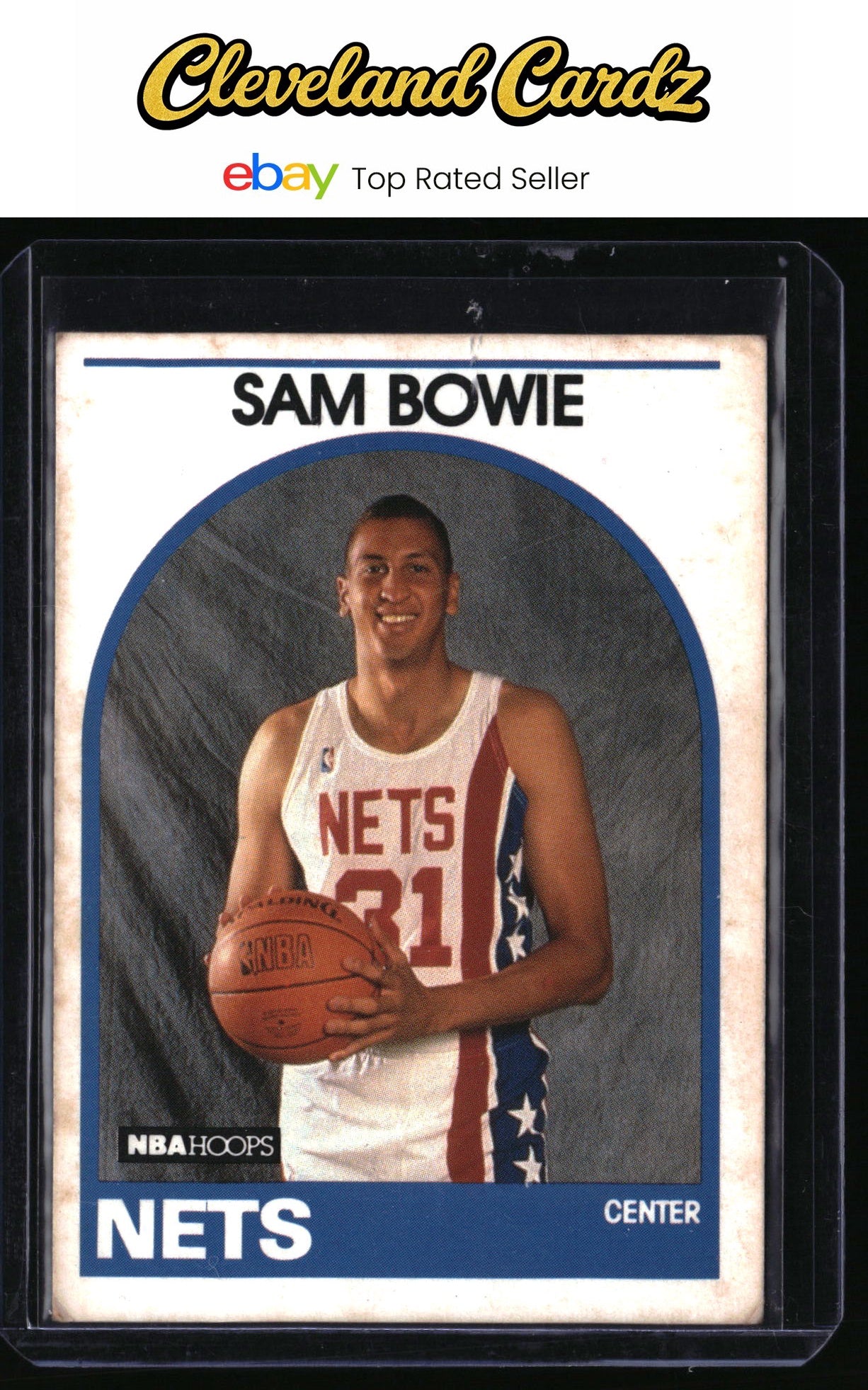 1989-90 Hoops #337 Sam Bowie