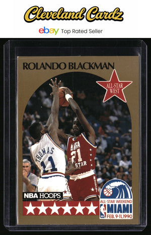 1990-91 Hoops #14 Rolando Blackman