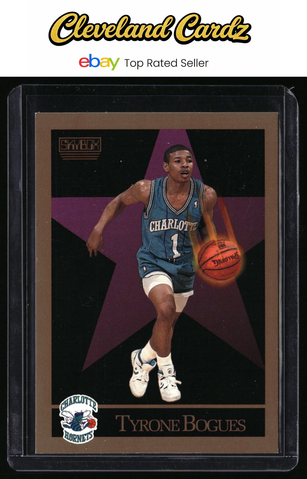 1990-91 SkyBox #26 Tyrone Bogues