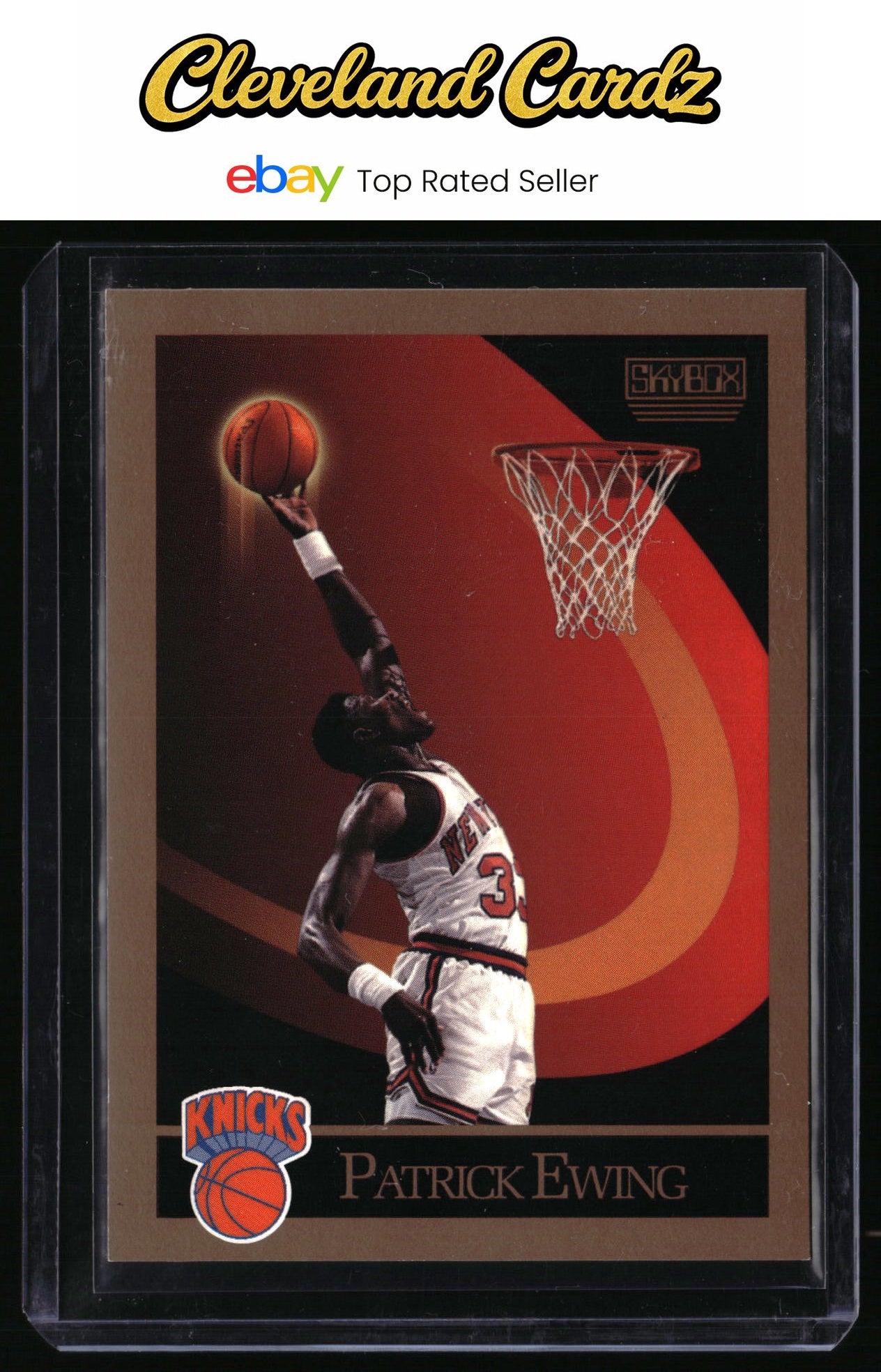 1990-91 SkyBox #187 Patrick Ewing