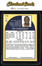 1990-91 Hoops #113 Tim Hardaway RC