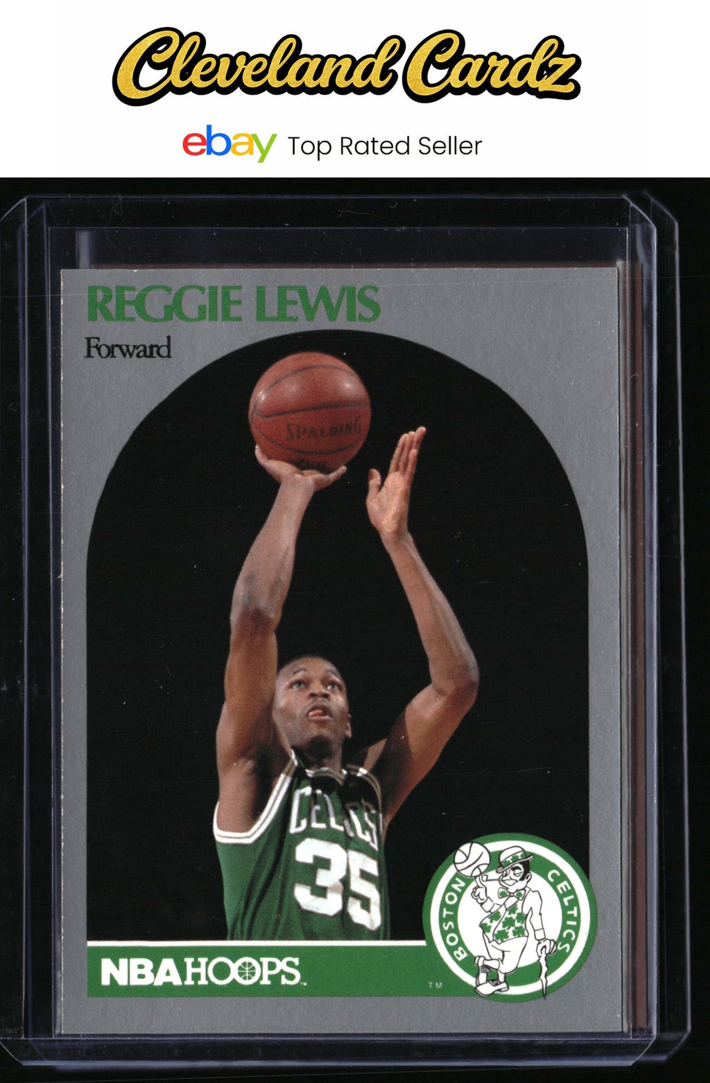 1990-91 Hoops #43 Reggie Lewis