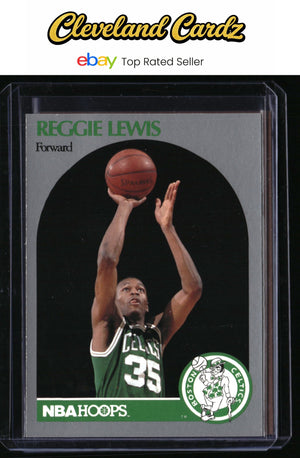 1990-91 Hoops #43 Reggie Lewis