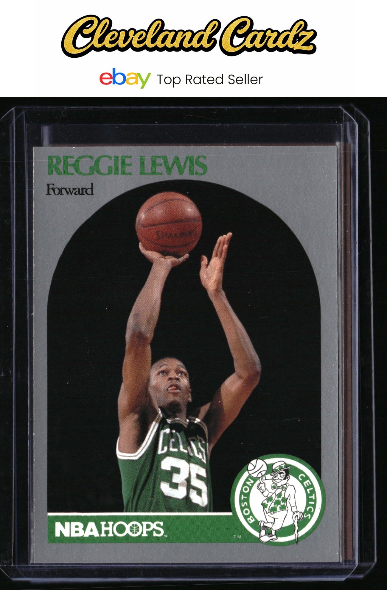 1990-91 Hoops #43 Reggie Lewis