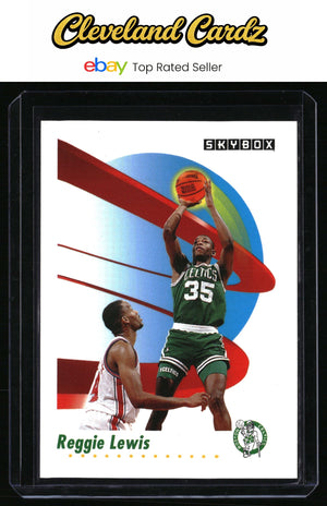 1991-92 SkyBox #16 Reggie Lewis