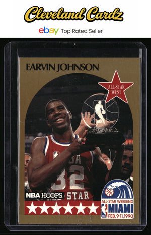 1990-91 Hoops #18 Earvin Johnson