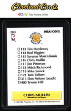 1990-91 Hoops #363 Chris Mullin