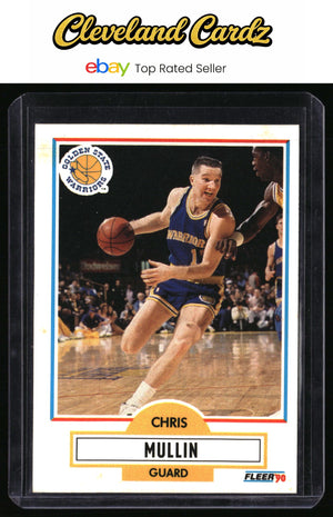 1990-91 Fleer #66 Chris Mullin