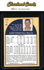 1990-91 Hoops #116 Chris Mullin