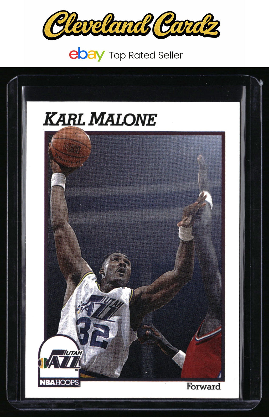 1991-92 Hoops #211 Karl Malone
