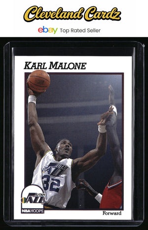 1991-92 Hoops #211 Karl Malone
