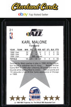 1990-91 Hoops #21 Karl Malone