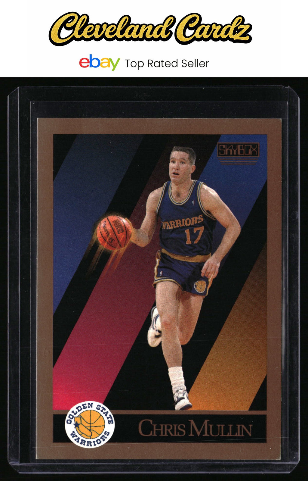 1990-91 SkyBox #98 Chris Mullin