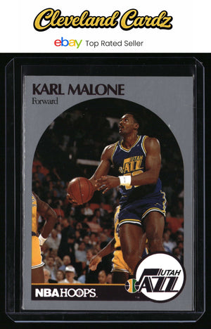 1990-91 Hoops #292 Karl Malone