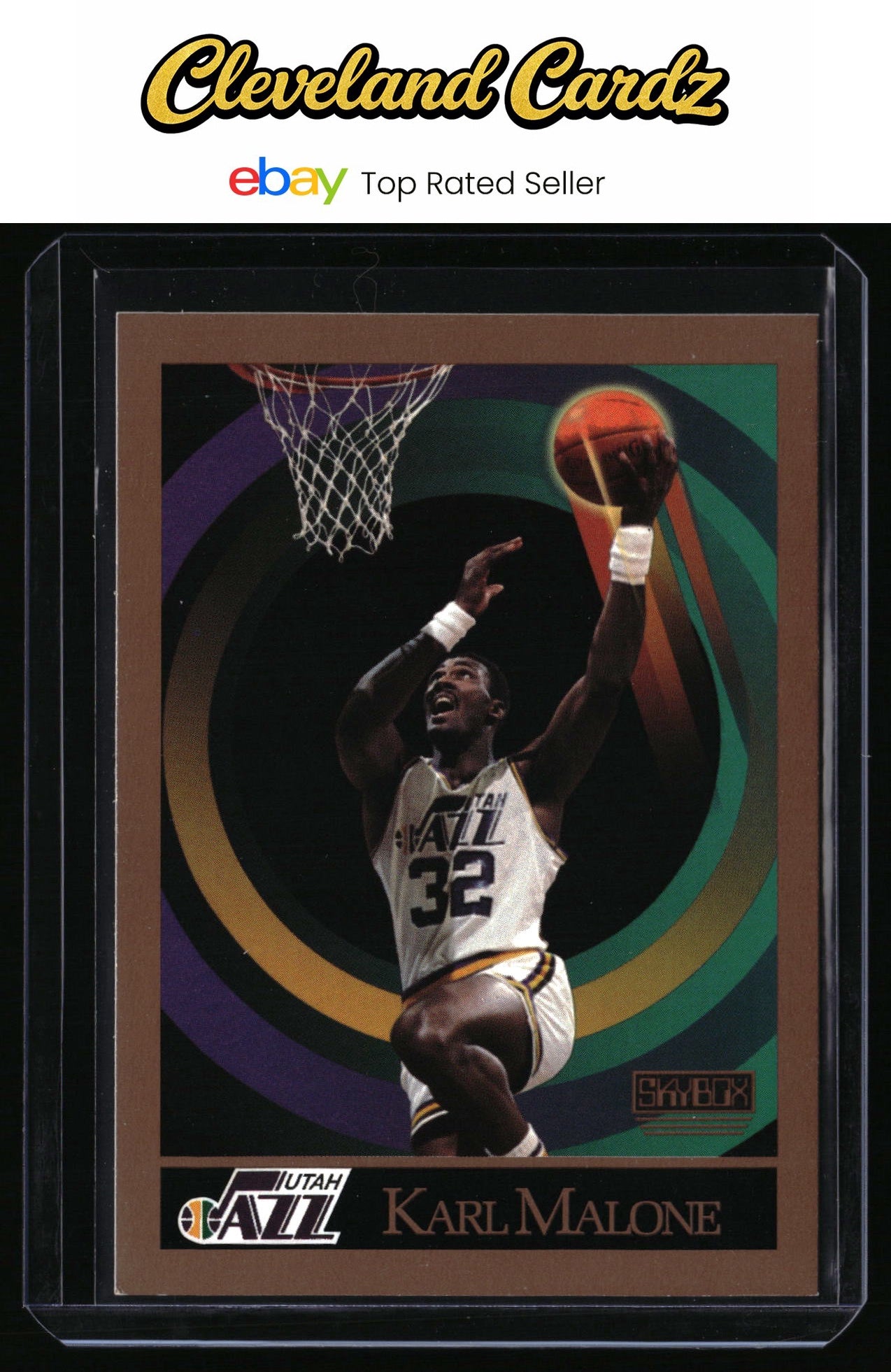 1990-91 SkyBox #282 Karl Malone