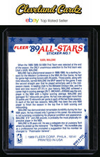1989-90 Fleer #1 Karl Malone Stickers