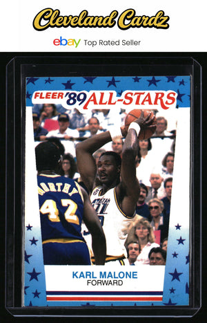 1989-90 Fleer #1 Karl Malone Stickers