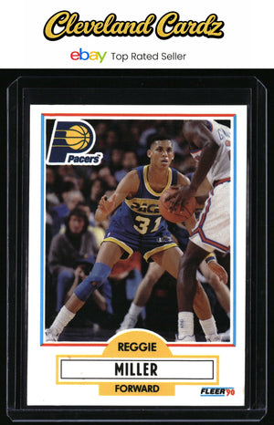 1990-91 Fleer #78 Reggie Miller
