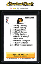 1990-91 Hoops #365 Reggie Miller