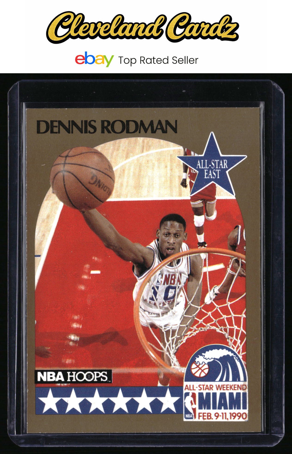 1990-91 Hoops #10 Dennis Rodman