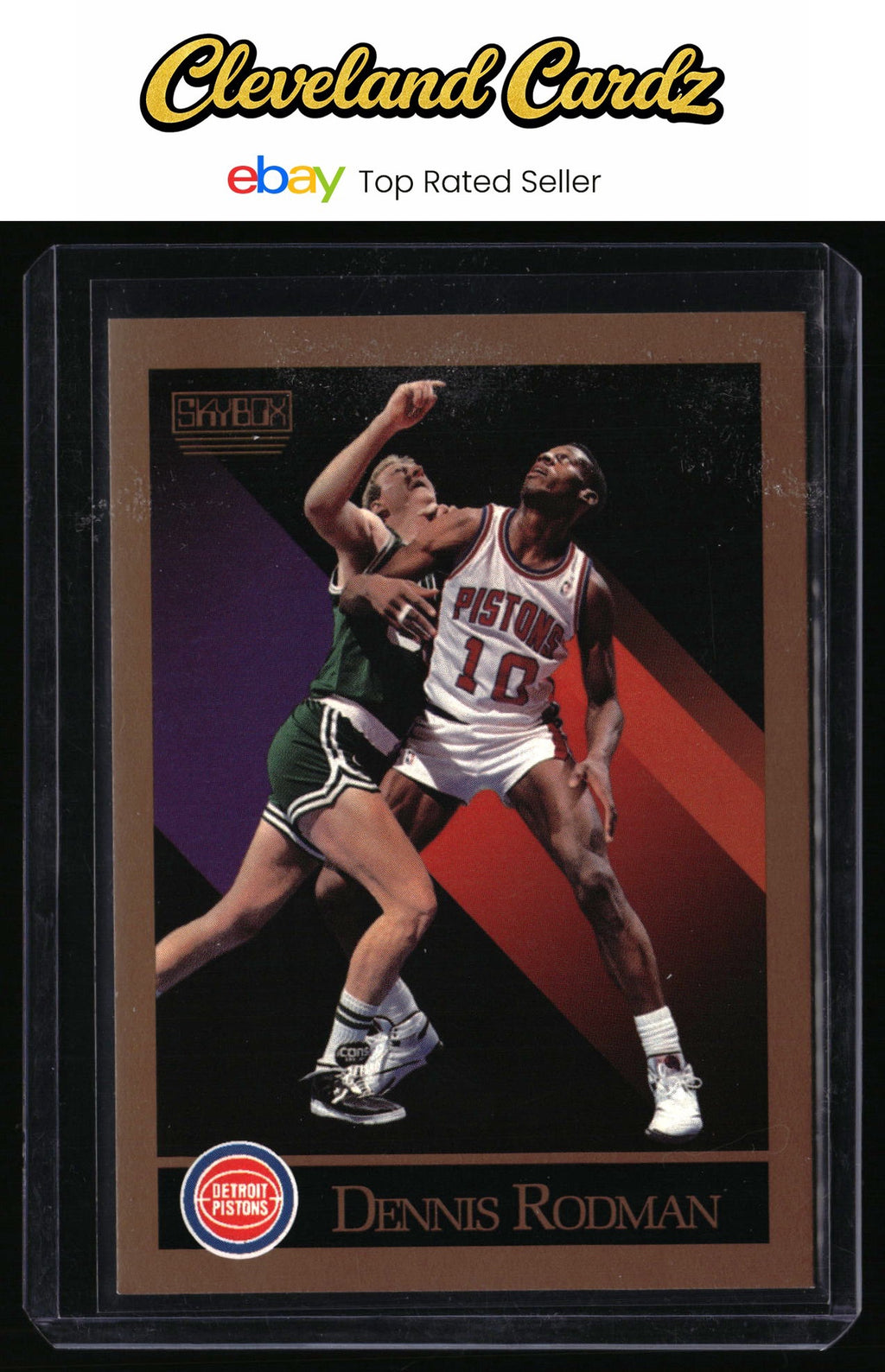 1990-91 SkyBox #91 Dennis Rodman