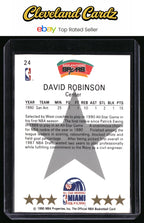 1990-91 Hoops #24 David Robinson