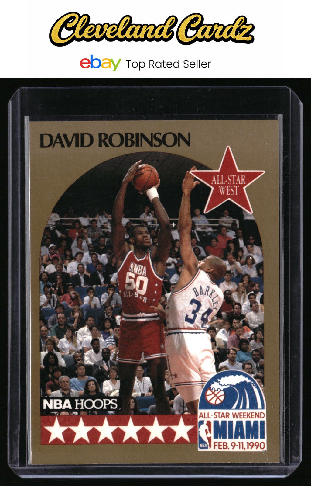 1990-91 Hoops #24 David Robinson