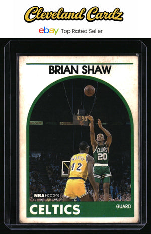 1989-90 Hoops #62 Brian Shaw RC