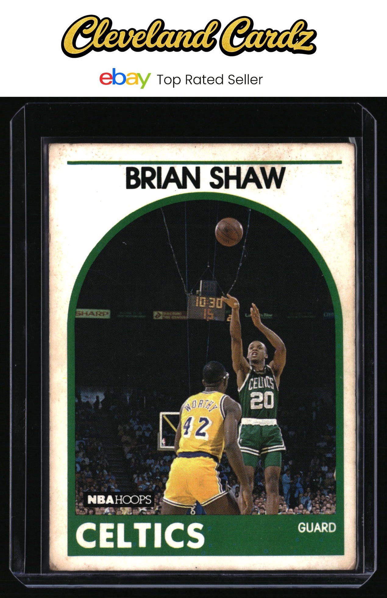 1989-90 Hoops #62 Brian Shaw RC