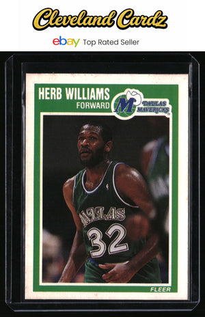 1989-90 Fleer #37 Herb Williams