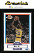 1990-91 Fleer #97 James Worthy