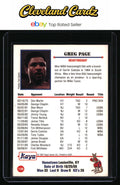 1991 Kayo #138 Greg Page