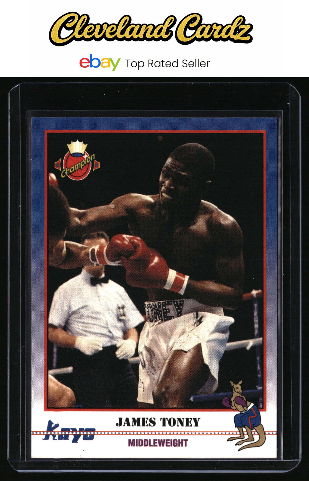 1991 Kayo #180 James Toney RC