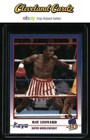 1991 Kayo #090 Ray Leonard