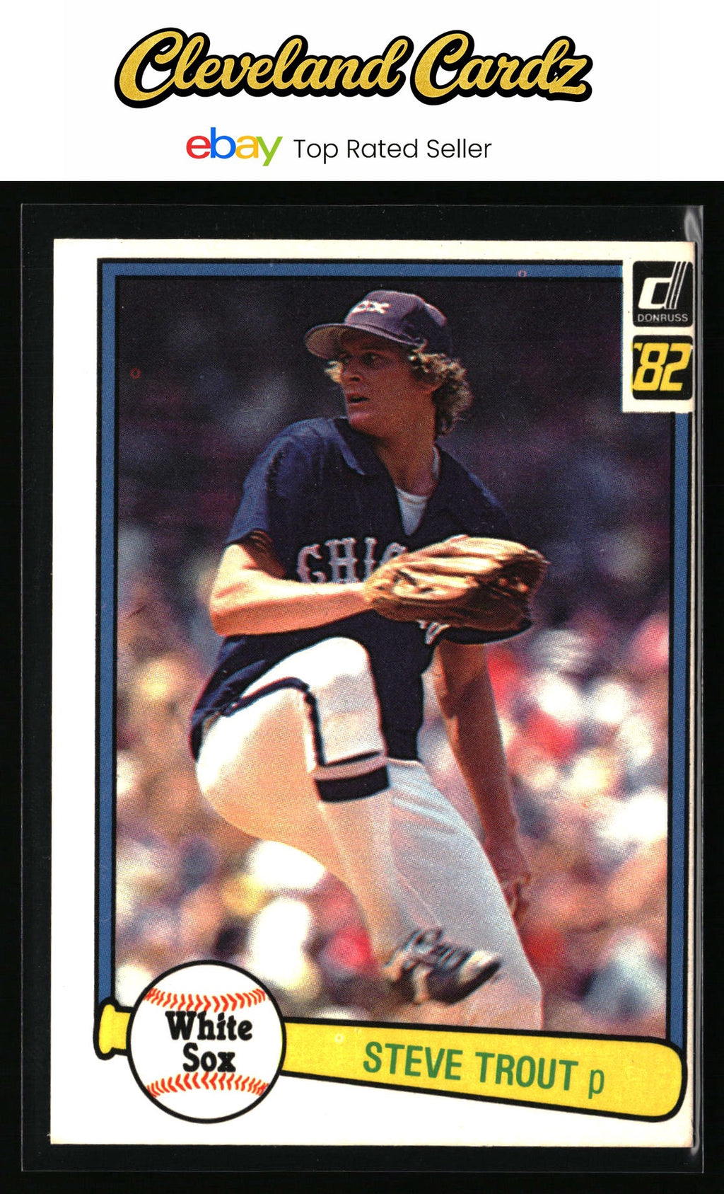 1982 Donruss #243 Steve Trout