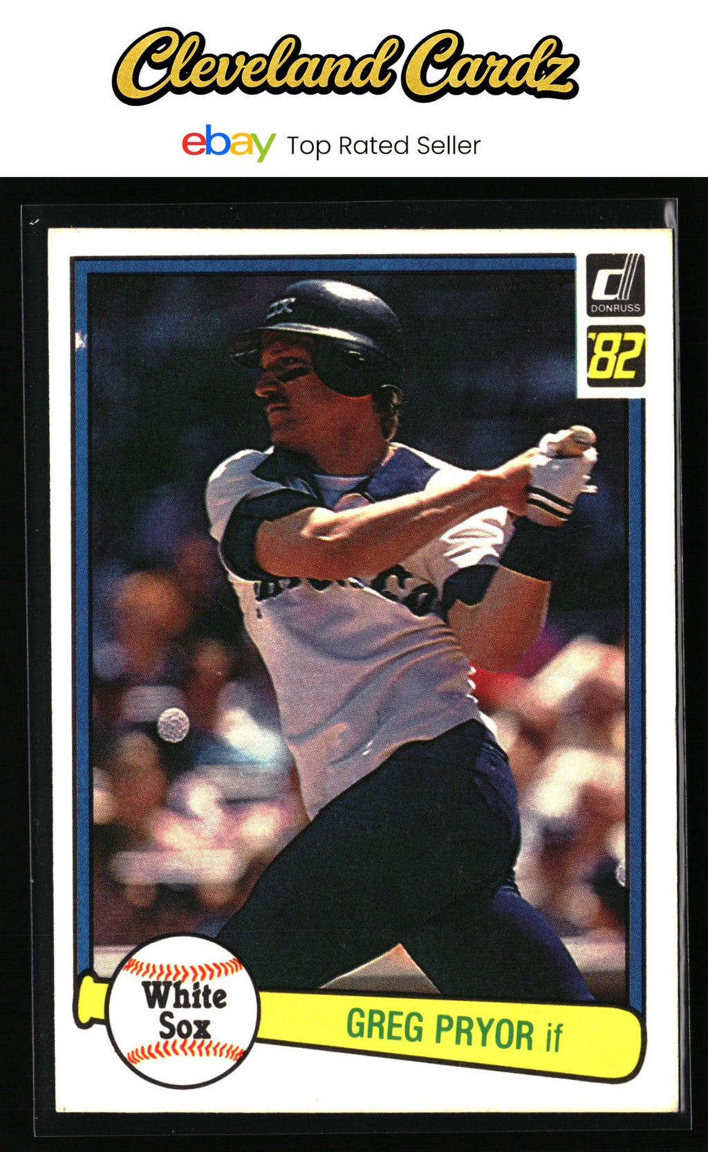 1982 Donruss #521 Greg Pryor