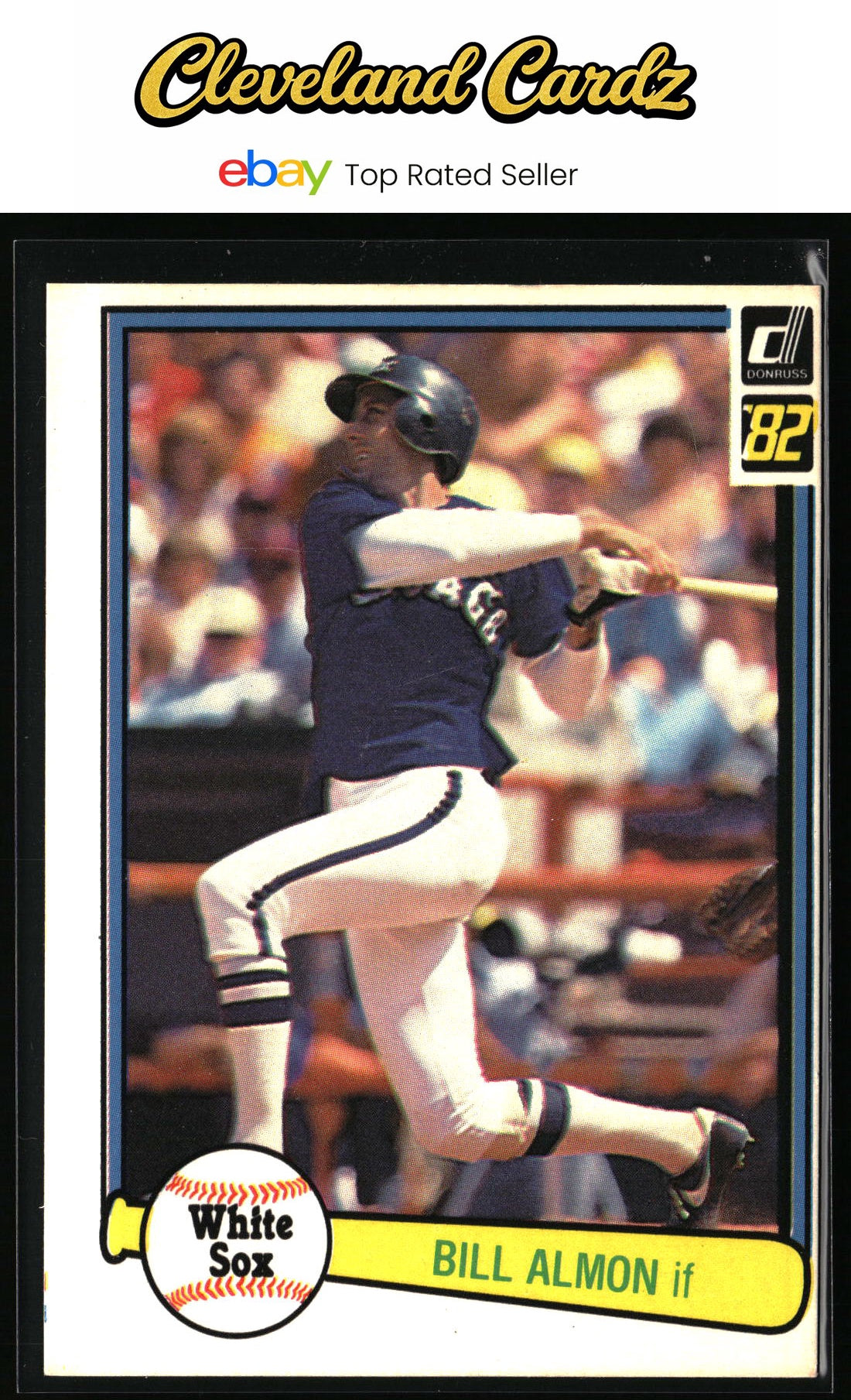 1982 Donruss #637 Bill Almon