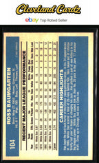1982 Donruss #104 Ross Baumgarten