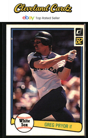 1982 Donruss #521 Greg Pryor