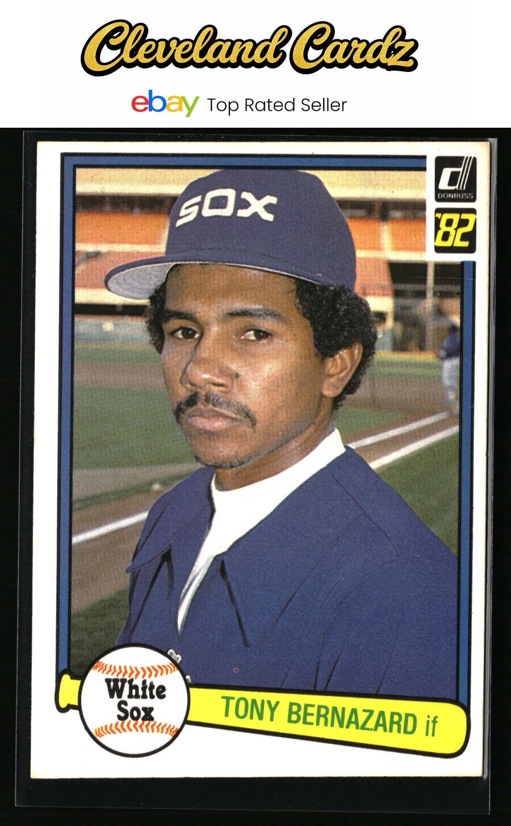 1982 Donruss #143 Tony Bernazard